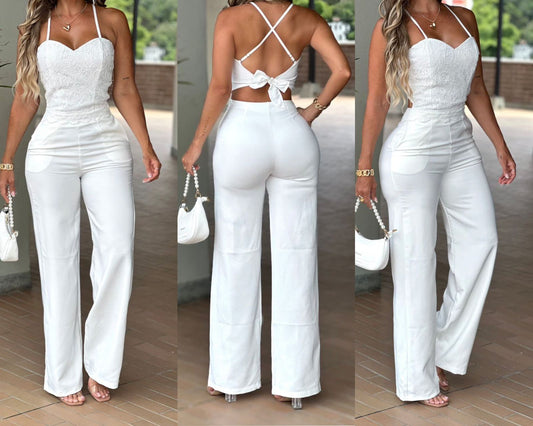 Enterizo en Tela Noche de Viena - Elegancia Nocturna EUREKkA FASHION