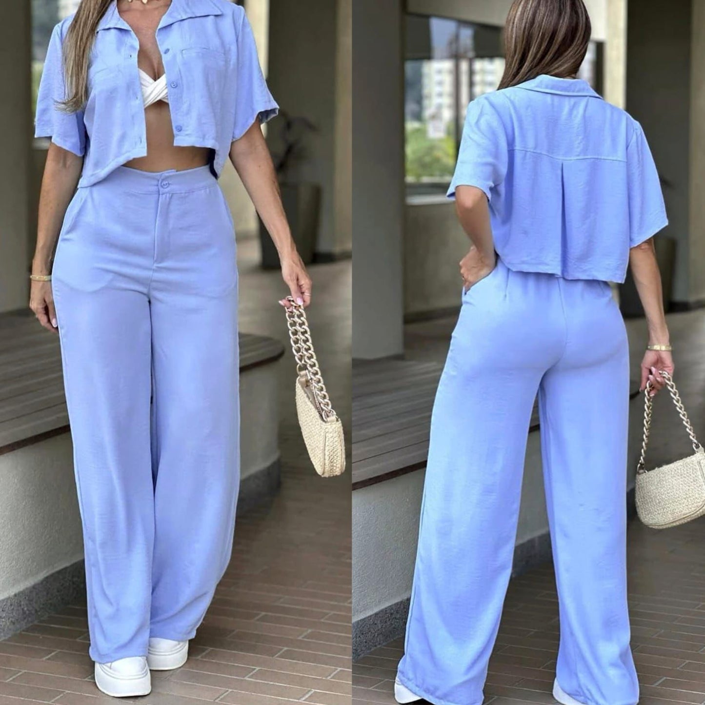 Conjunto Cute Manga Puff – Suavidad, encanto y frescura