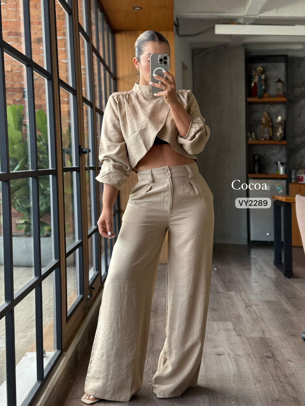 Set Blusa Asimétrica + Pantalón - Moda Femenina Colombiana