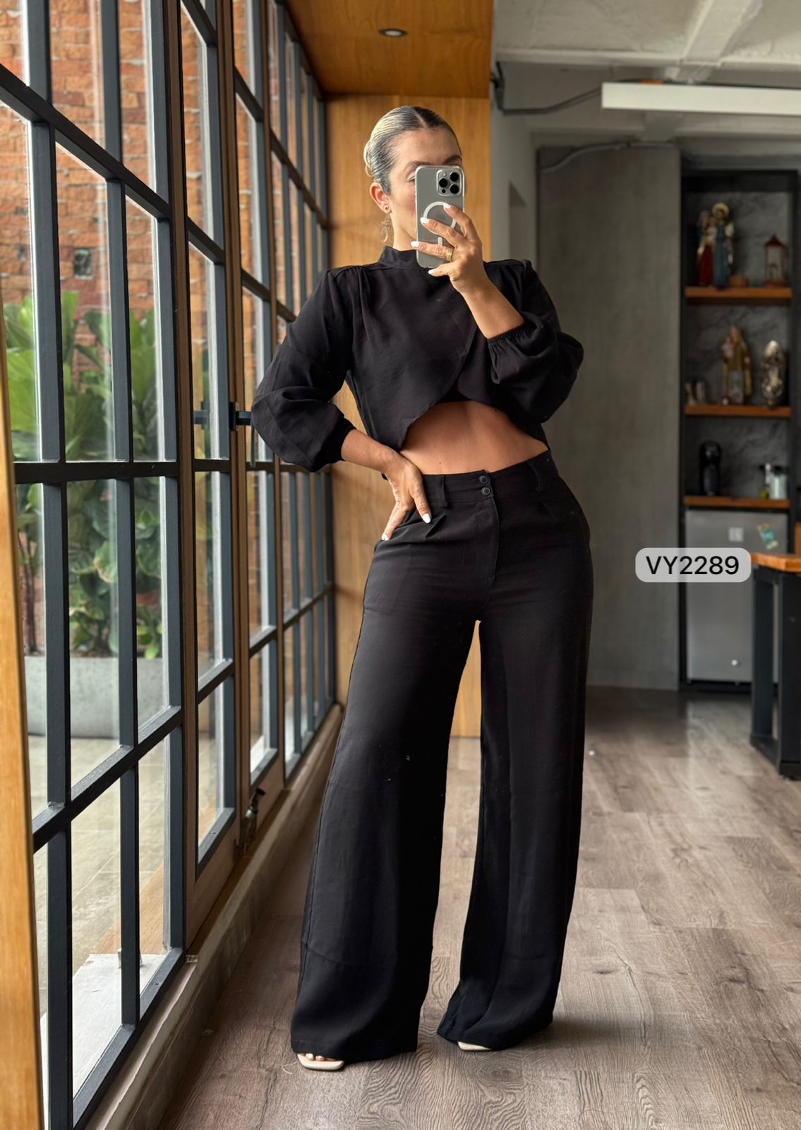 Set Blusa Asimétrica + Pantalón - Moda Femenina Colombiana